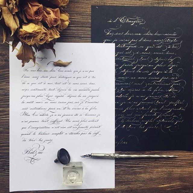 Курс по современной каллиграфии для начинающих