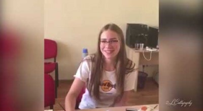 Отзыв о мастер-классе по каллиграфии 09.09.2017 г. Харьков